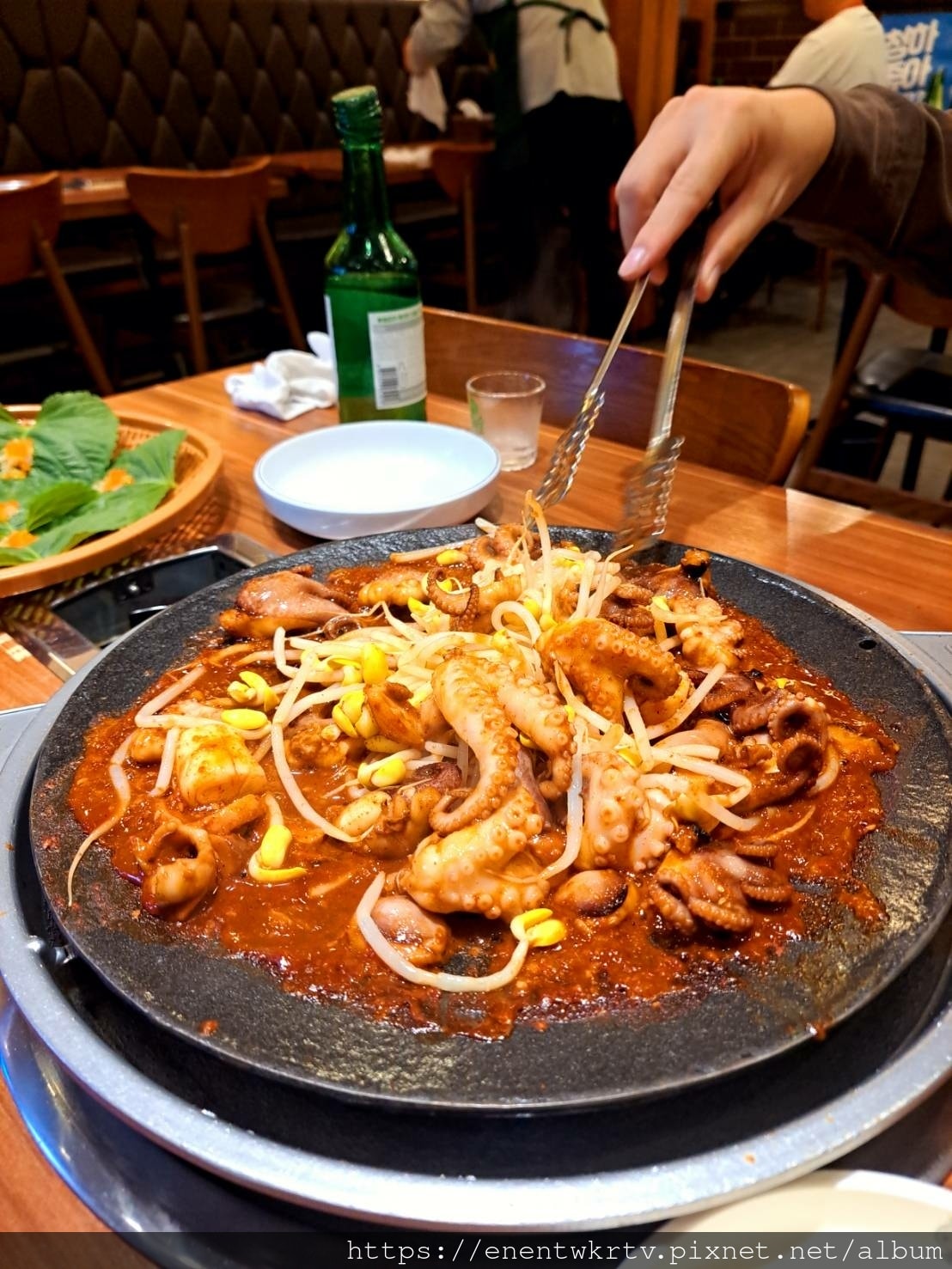 【韓國美食】辣炒小章魚이고집 쭈꾸미丨韓國辣炒章魚推薦丨韓國